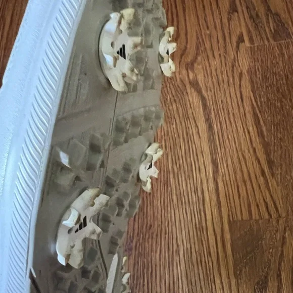 Adidas GOLF shoes. Very gentle wear. Excellent condition. White and silver - Picture 4 of 6